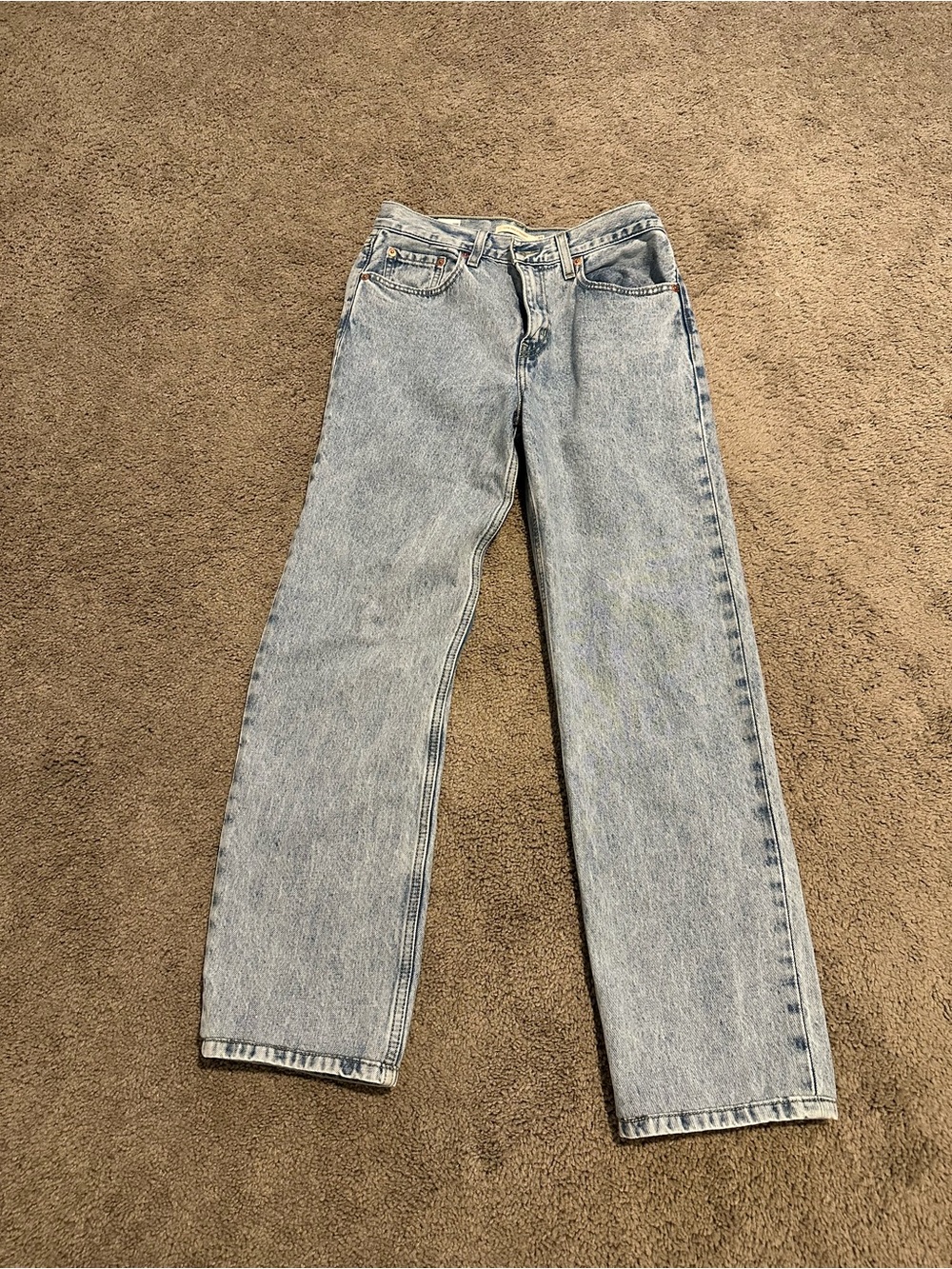 Levi's Light Wash Blue Bootcut Jeans
